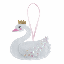 Load image into Gallery viewer, Swan with a Crown Sewing Kit