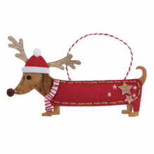 Load image into Gallery viewer, Christmas Daschund Sewing Kit