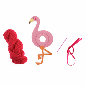Flamingo Pom Pom Decoration Kit