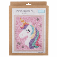 Load image into Gallery viewer, Punch Needle Kit - Unicorn