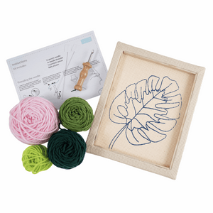 Punch Needle Kit - Cheese Plant
