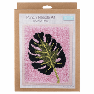 Punch Needle Kit - Cheese Plant