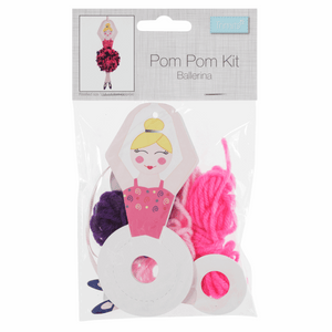 Ballerina Pom Pom Decoration Kit