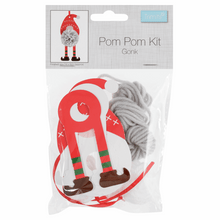 Load image into Gallery viewer, Christmas Gonk Pom Pom Decoration Kit