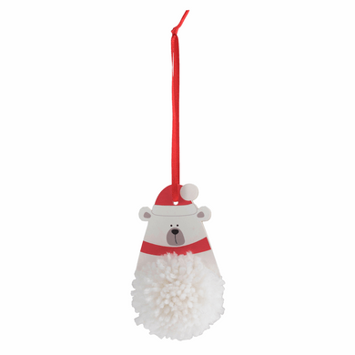 Polar Bear Pom Pom Decoration Kit