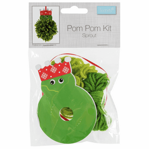 Christmas Sprout Pom Pom Decoration Kit