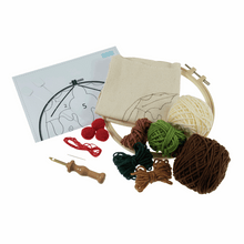 Load image into Gallery viewer, Punch Needle Kit - Christmas Pudding