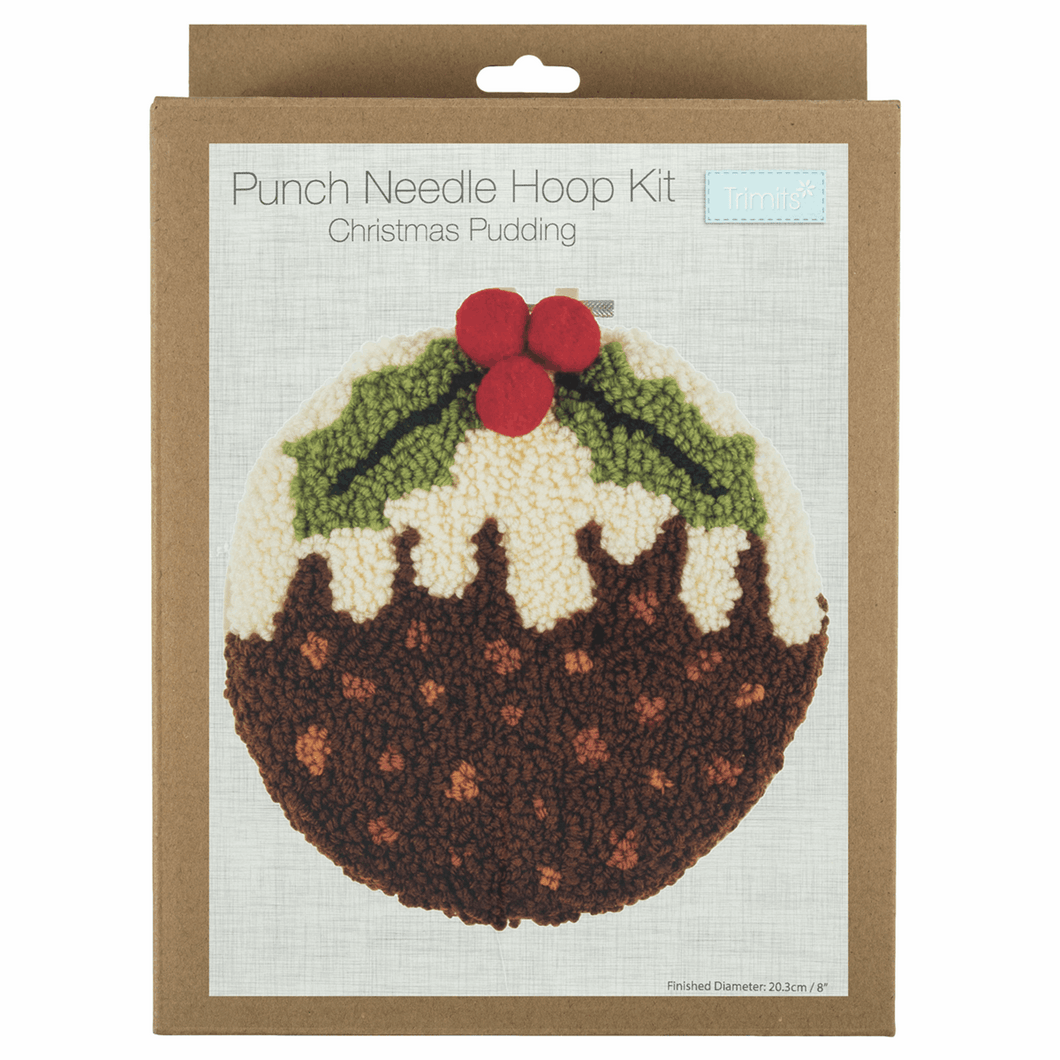 Punch Needle Kit - Christmas Pudding