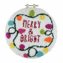 Load image into Gallery viewer, Punch Needle Kit - Merry &amp; Bright