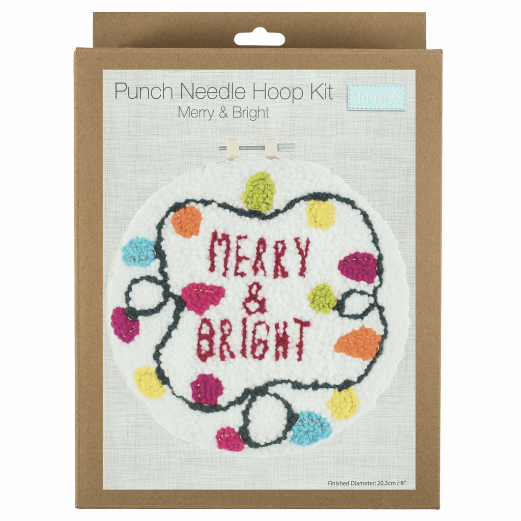 Punch Needle Kit - Merry & Bright