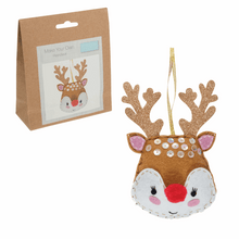 Load image into Gallery viewer, Christmas Reindeer Sewing Kit