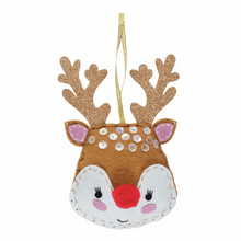 Load image into Gallery viewer, Christmas Reindeer Sewing Kit