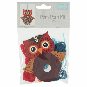 Owl Pom Pom Decoration Kit