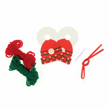Load image into Gallery viewer, Woolly Hat Pom Pom Decoration Kit