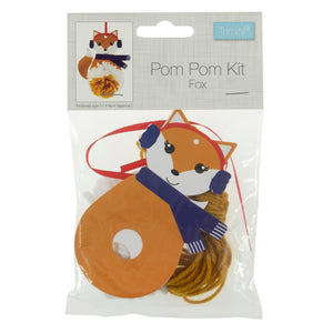 Fox Pom Pom Decoration Kit