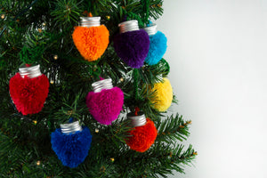 Christmas Pom Pom Garland Decoration Kit