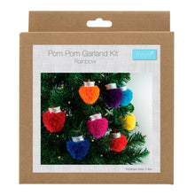 Load image into Gallery viewer, Christmas Pom Pom Garland Decoration Kit
