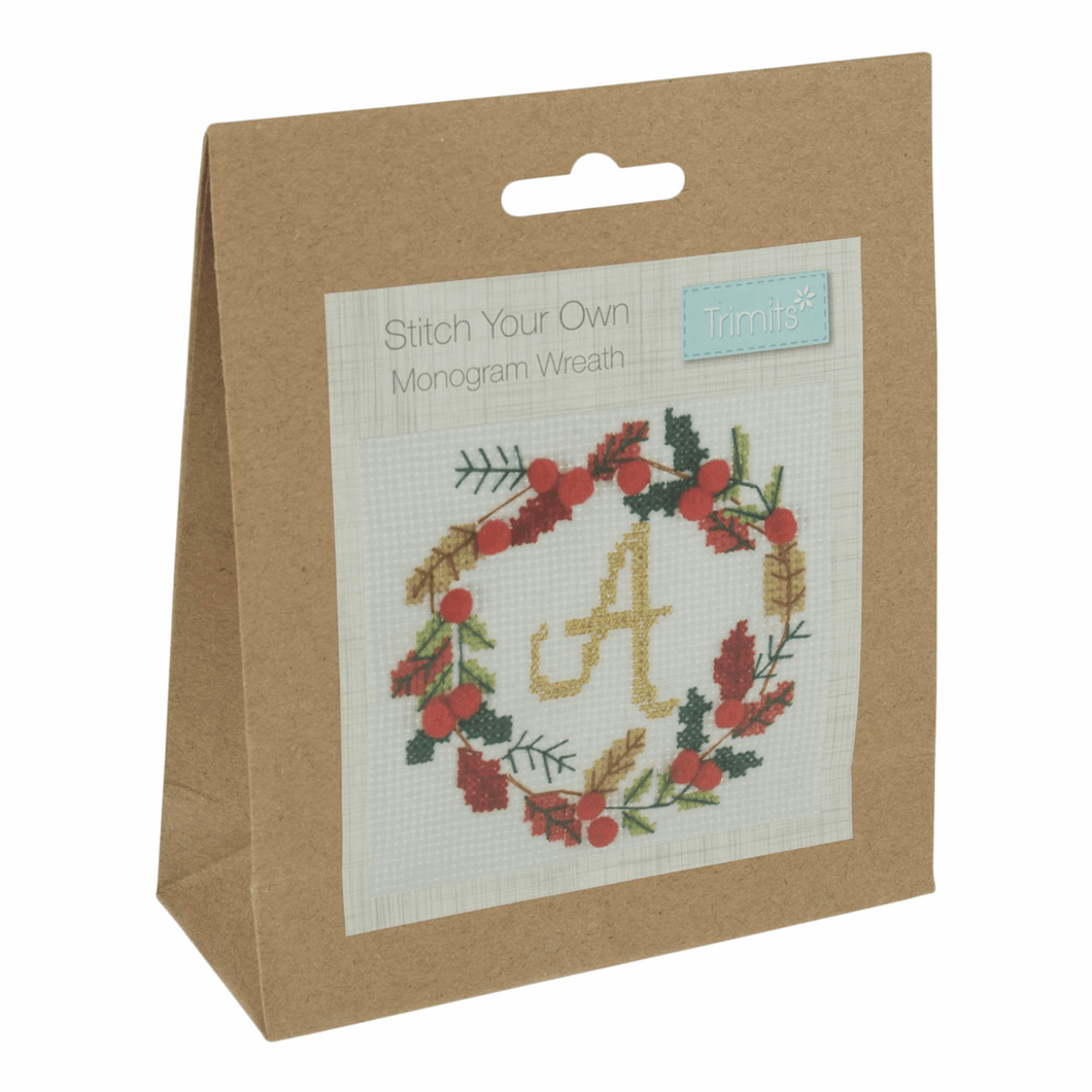 Christmas Wreath - Cross Stitch Kit