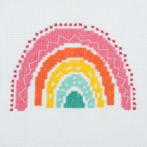 Cross Stitch - Rainbow