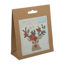Load image into Gallery viewer, Christmas Reindeer - Cross Stitch Kit