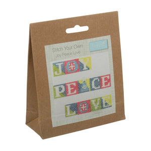 Christmas Words - Cross Stitch Kit