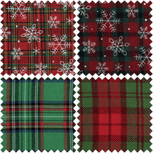 Load image into Gallery viewer, Christmas Fat Quarter Pack -  Greens