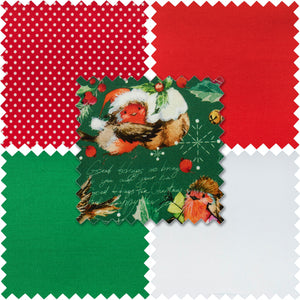 Christmas Fat Quarter Pack - Robin