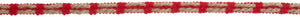 Wrapped Jute Cord - 10mm - Red