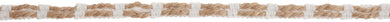 Wrapped Jute Cord - 10mm - White