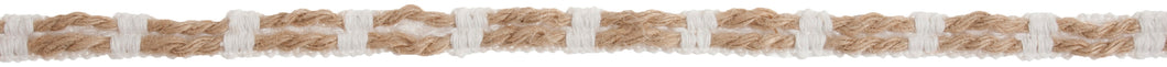 Wrapped Jute Cord - 10mm - White