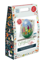 Load image into Gallery viewer, The Crafty Kit Company - Cottage Garden Egg Needle Felting Kit