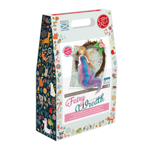 Load image into Gallery viewer, The Crafty Kit Company - Summer Fairy Wreath Needle Felting Kit