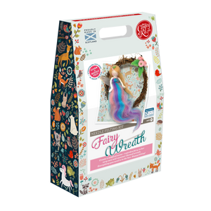 The Crafty Kit Company - Summer Fairy Wreath Needle Felting Kit