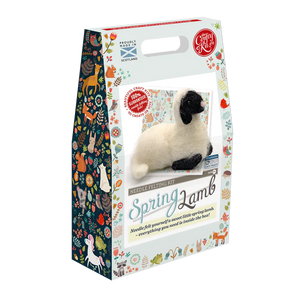 The Crafty Kit Company - Spring Lamb Needle Felting Kit