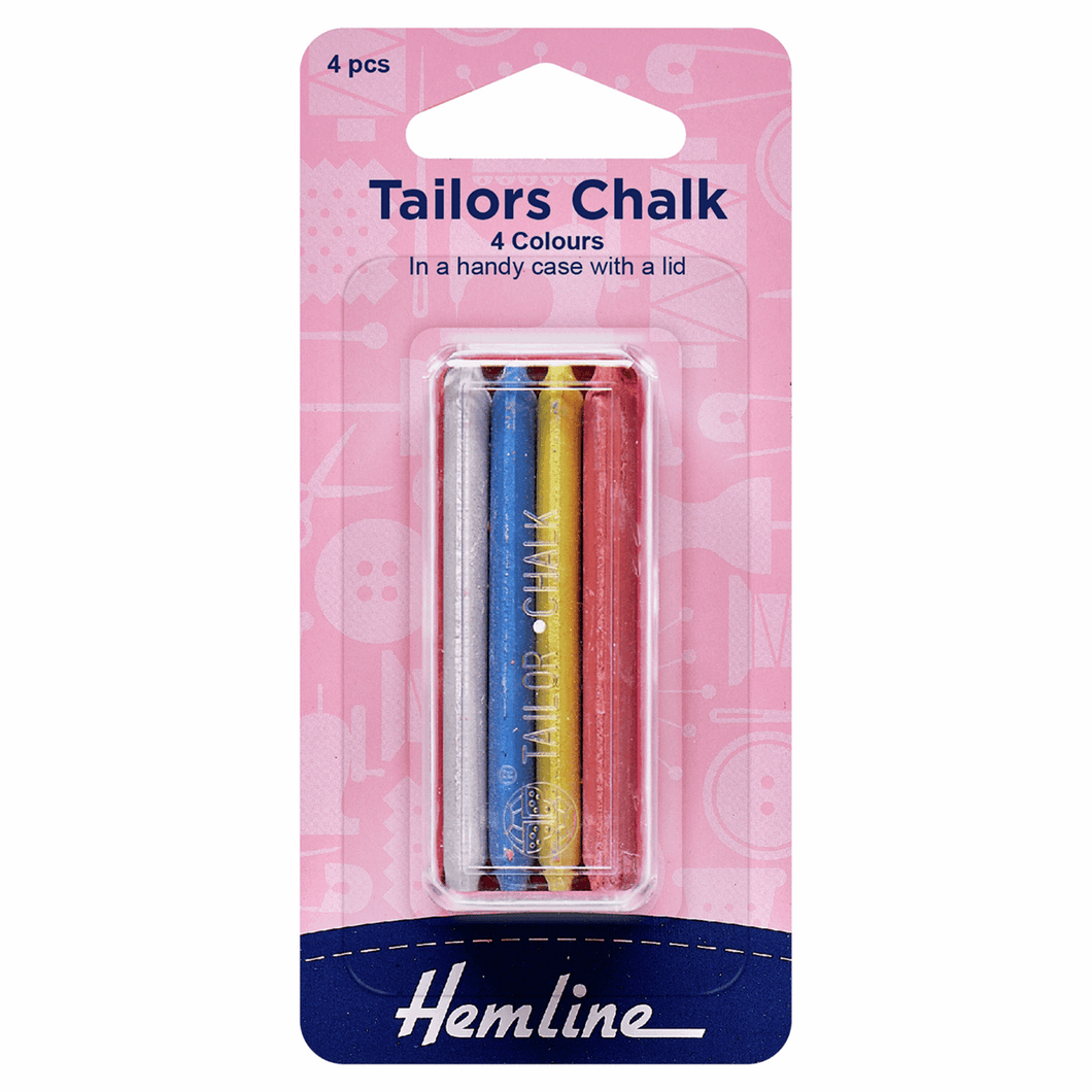 Hemline Tailors Chalk - Pack of 4