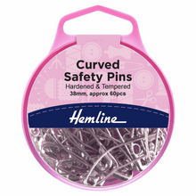 Load image into Gallery viewer, Curved Pins - Pack of 60
