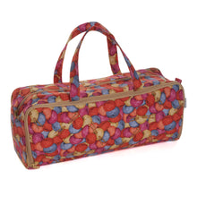 Load image into Gallery viewer, Knitting Bag with pocket storage for needles- Knitting Theme