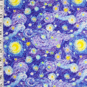 Starry Skies - 100% Cotton