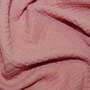 Double Gauze - 100% Cotton - Pink