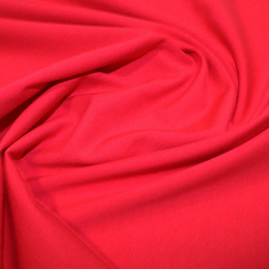 Cotton Jersey Fabric - Red