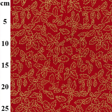 Poinsetta - 100% Cotton - John Louden