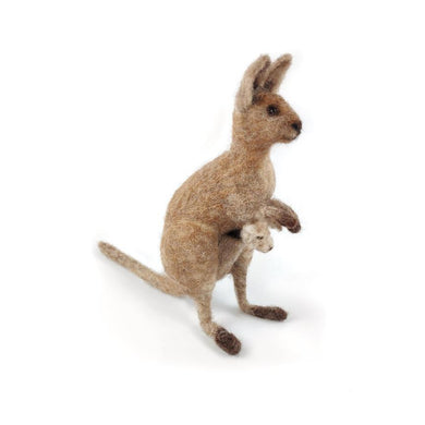 The Crafty Kit Company - Kangaroo & Joey - Needle Felting Kit
