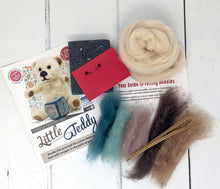 Load image into Gallery viewer, The Crafty Kit Company - Little Teddy Needle Felting Kit