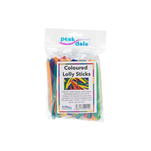 Load image into Gallery viewer, Lolly Sticks - Coloured - Pack of 100