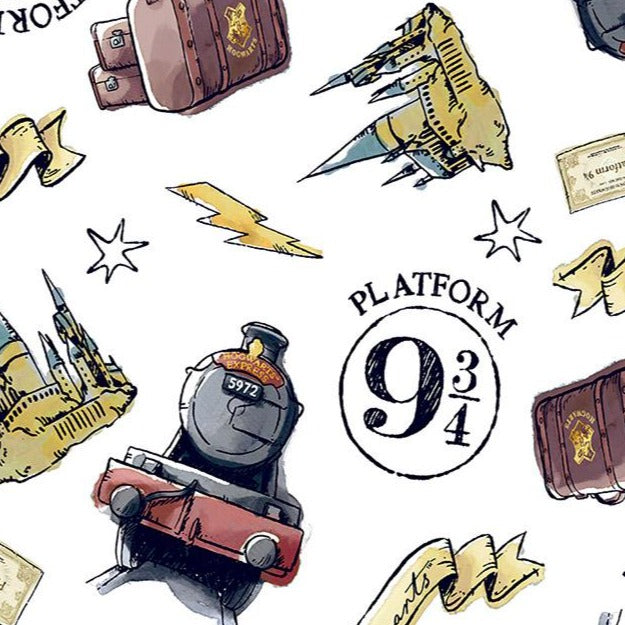 Harry Potter - Platform 9 3/4 - 100% Cotton