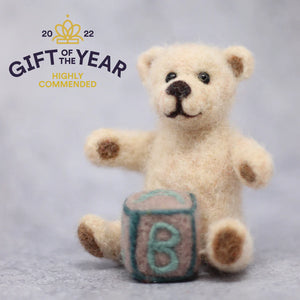 The Crafty Kit Company - Little Teddy Needle Felting Kit