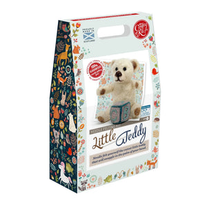 The Crafty Kit Company - Little Teddy Needle Felting Kit