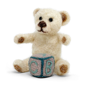 The Crafty Kit Company - Little Teddy Needle Felting Kit