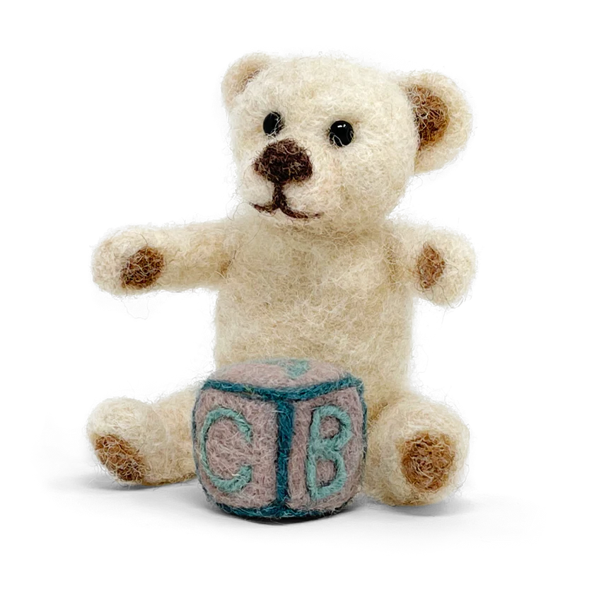 The Crafty Kit Company - Little Teddy Needle Felting Kit