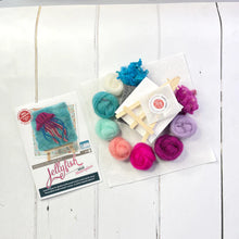 Load image into Gallery viewer, The Crafty Kit Company - Under The Sea - Jellyfish - Needle Felting Kit